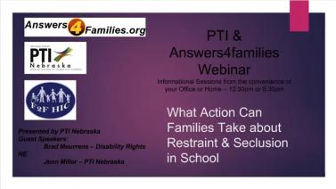 What Action Can Families Take