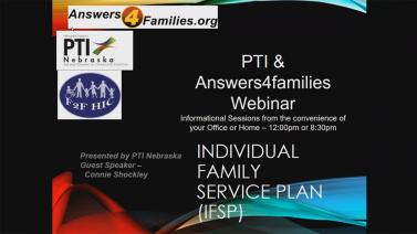 Individual Family Service Plan (IFSP)