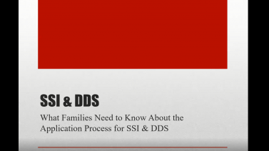Introduction To Adult Services – DD & SSI