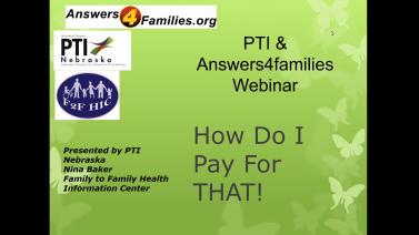 PTI Webinar: How Do I Pay For That!