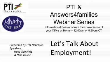 Let's Talk About Employment