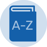 A-Z book icon